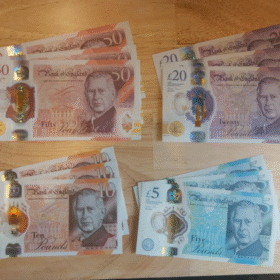 Real Counterfeit British Pounds for sale